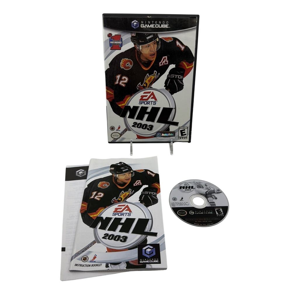NHL 2003 Nintendo GameCube CIB Complete w/ Manual EA Sports Hockey